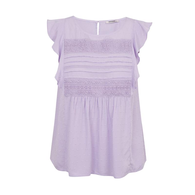 Fialová dámská halenka