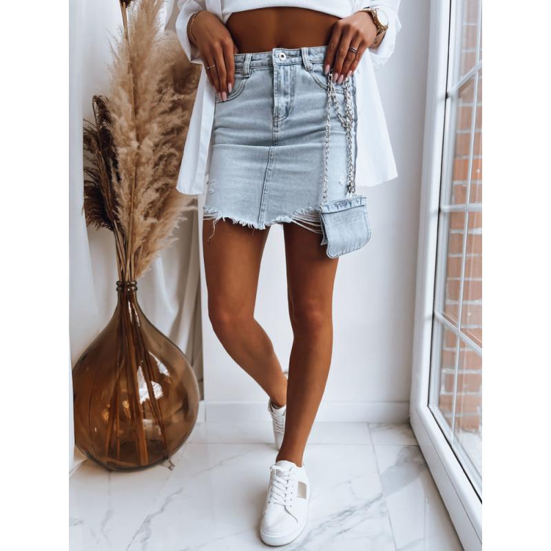 Džínová sukně SELIS modrá CY0385