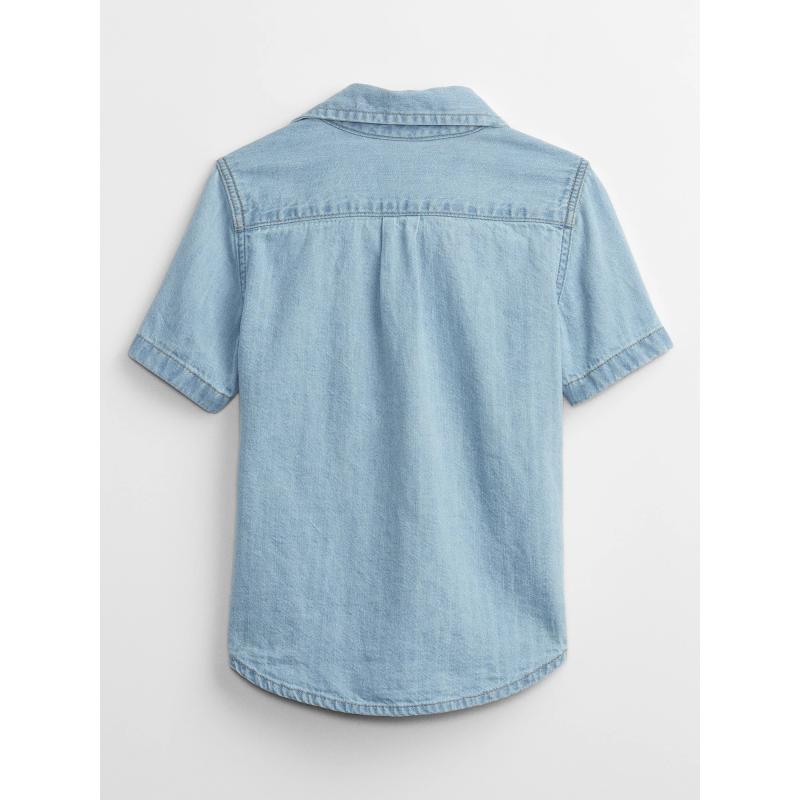 Detská džínsová košeľa