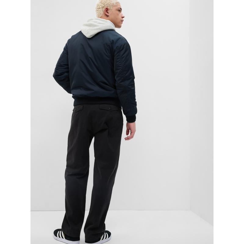 Nadrág modern khaki '90-es évek laza nadrág