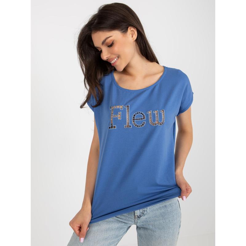 Dámské tričko s nápisem BOGUMILA tmavě modré 