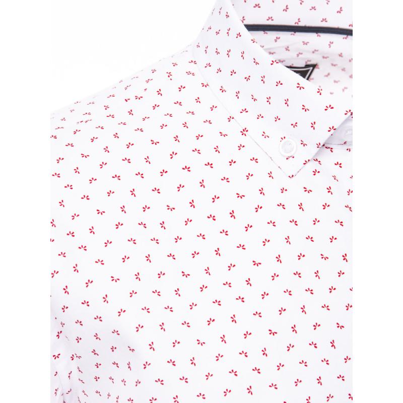 Pánská košile s krátkým rukávem RUTA bílá