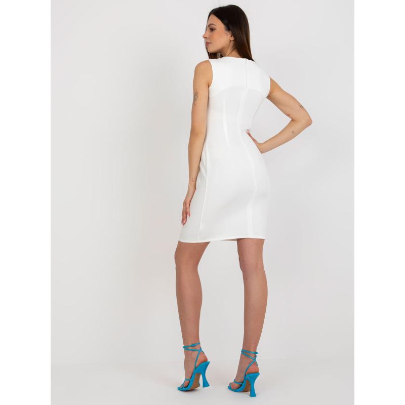 Dámské šaty s bolerkem LYAMA ecru 