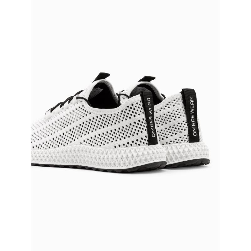 Férfi hálós slip-on cipő – fehér V7 OM-FOKS-0117