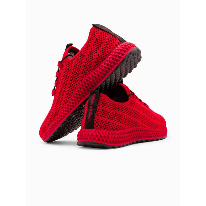 Férfi hálós cipő – piros V2 OM-FOKS-0117