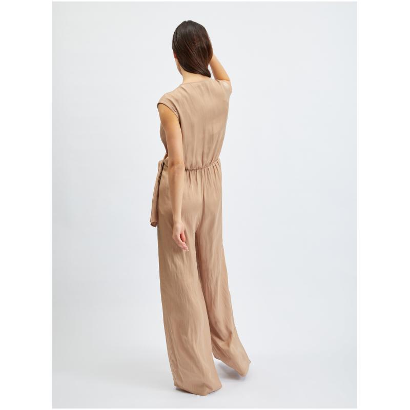 Béžový dámský overal