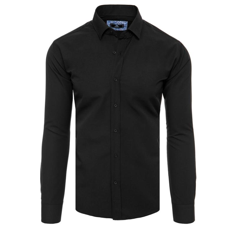 Pánská elegantní košile LEKA černá