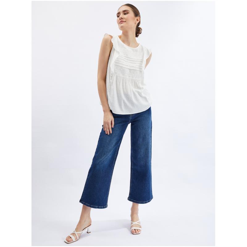 Bílá dámská halenka