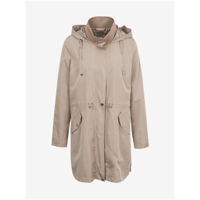 Svetlošedá dámska parka