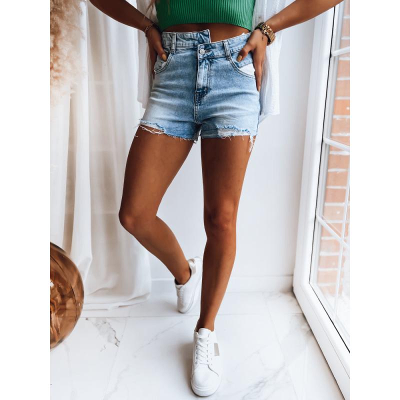 Női farmer rövidnadrág SEA BREEZE kék