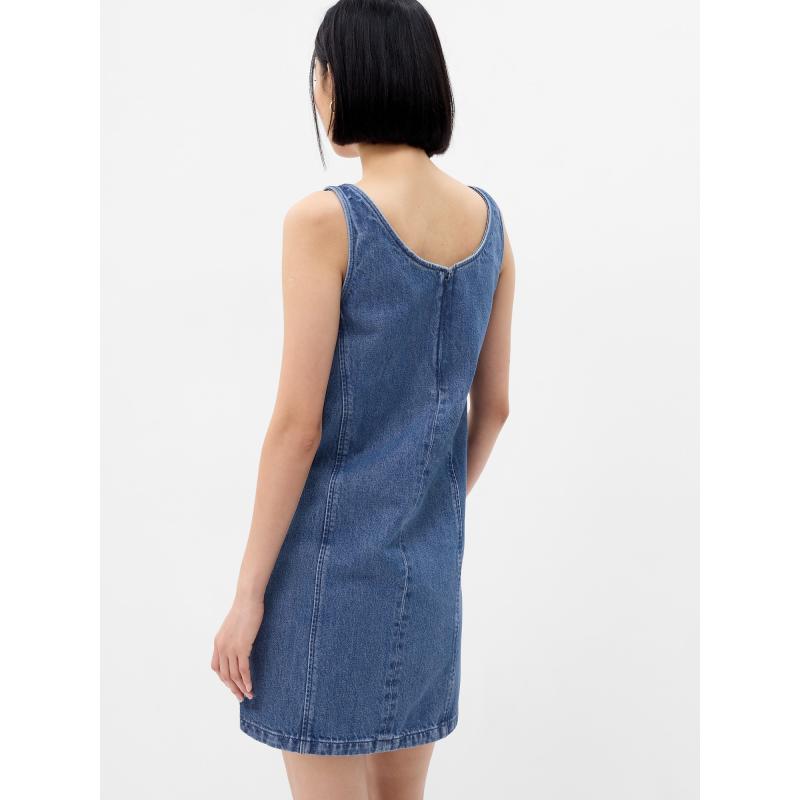 Džínové mini šaty