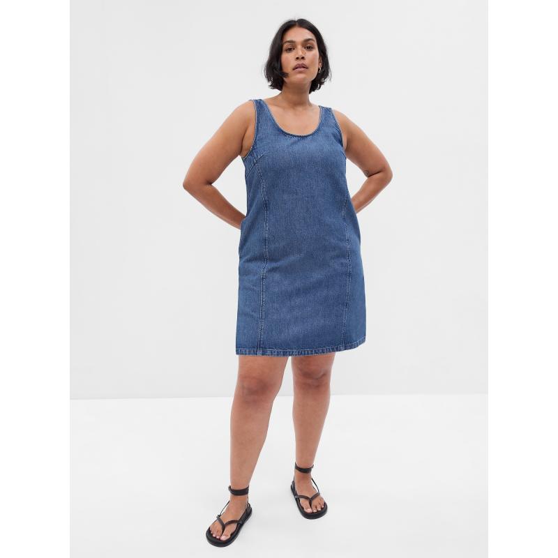Džínové mini šaty