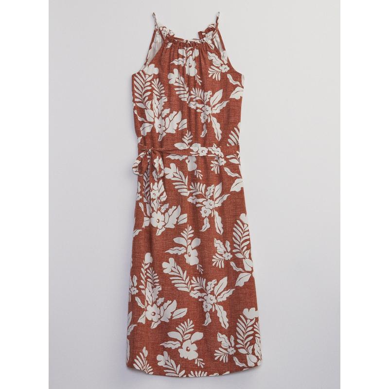 Vzorované midi šaty