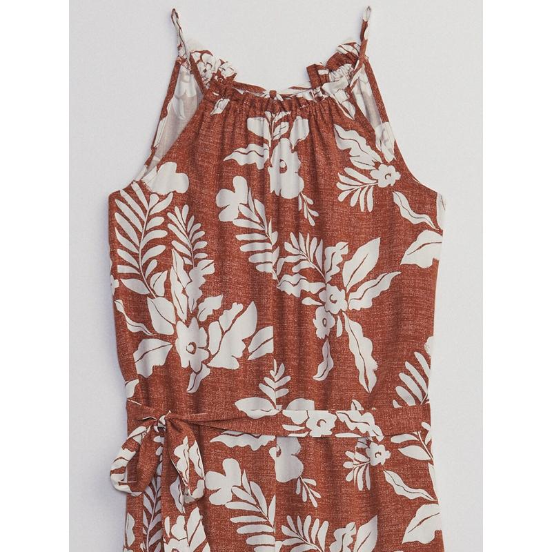 Vzorované midi šaty