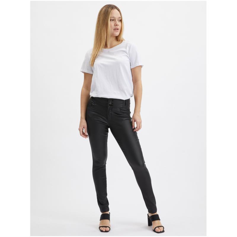 Černé dámské skinny fit kalhoty