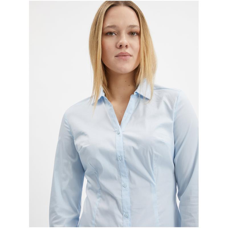 Világoskék női ing
