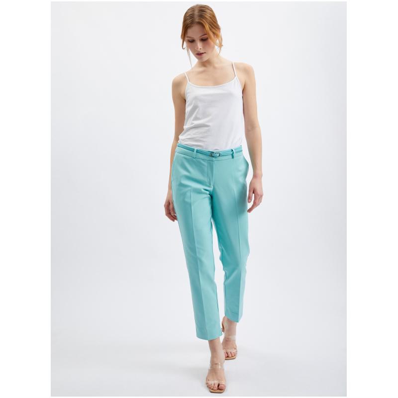 Svetlomodré dámske nohavice