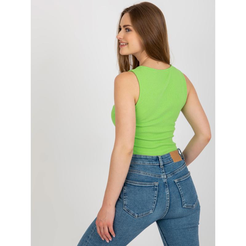 Dámské body pruhované CEA světle zelené