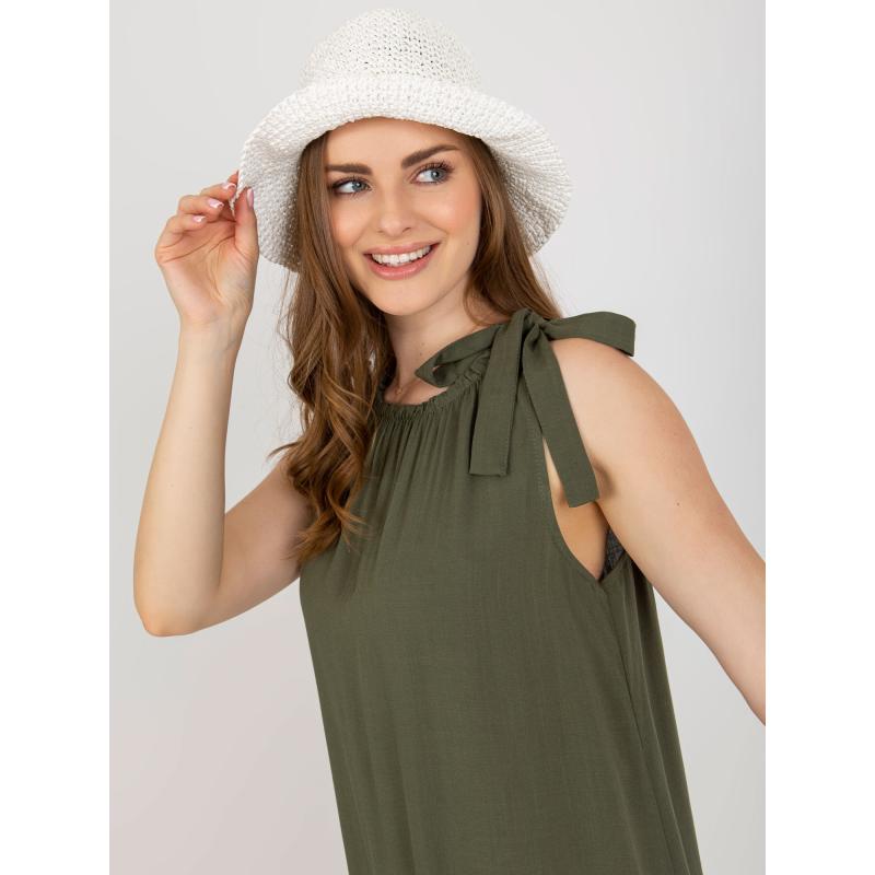 Dámské šaty OCH BELLA khaki 