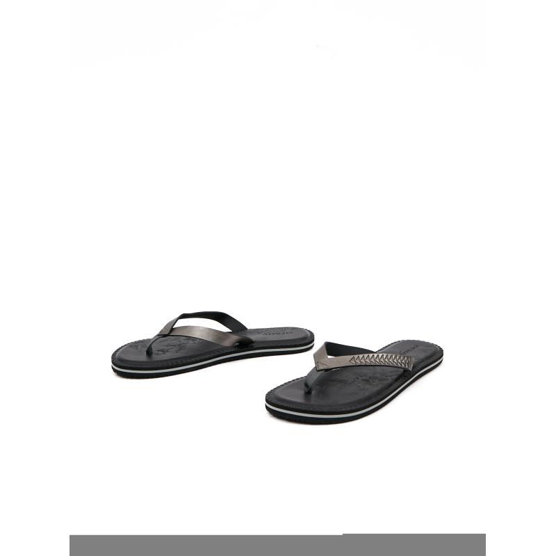 Fekete női szandál