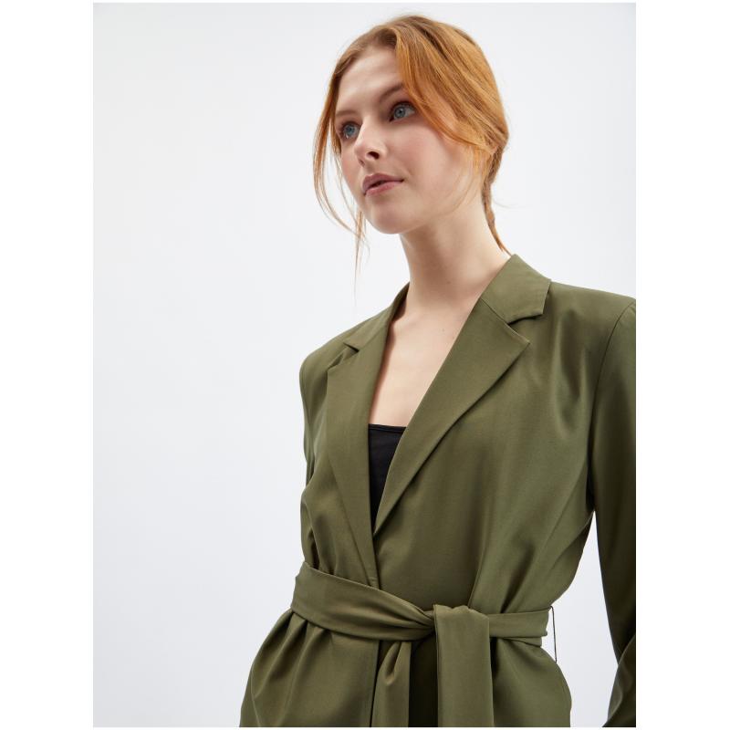Khaki dámske sako