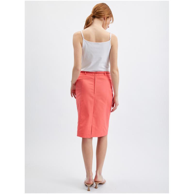 Růžová dámská sukně