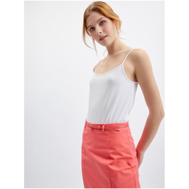 Růžová dámská sukně