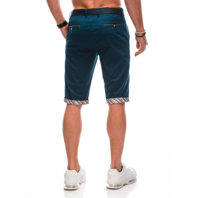 Pánské volnočasové šortky W479 námořnická modř