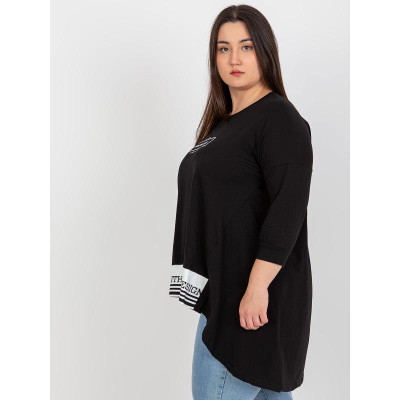 Női plus size melegítőnadrág BLONDELL fekete