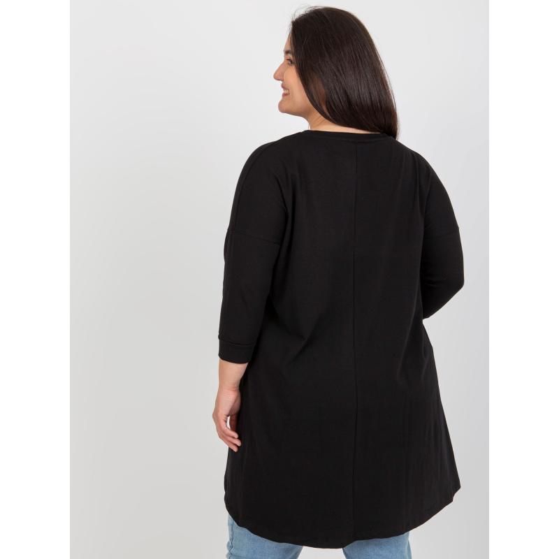 Női plus size melegítőnadrág BLONDELL fekete