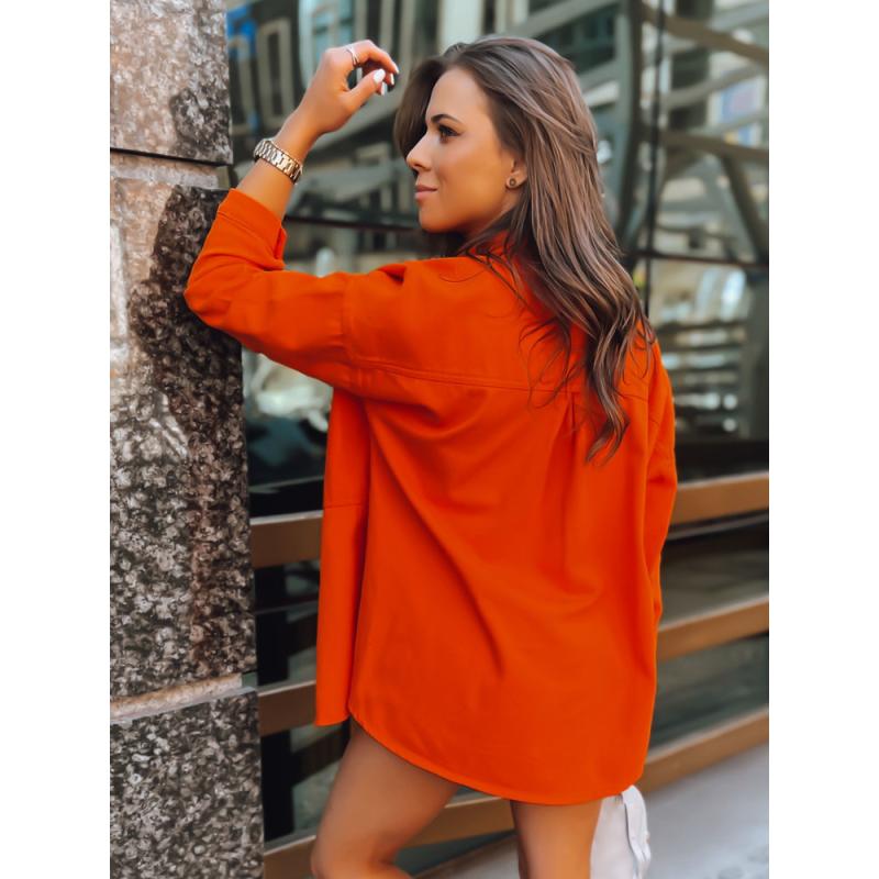 Dámská košilová bunda CALIFORNICATION oranžová