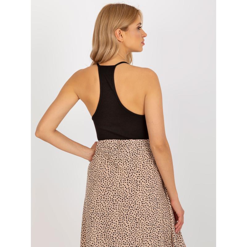 Női pánt nélküli felső OCH BELLA fekete