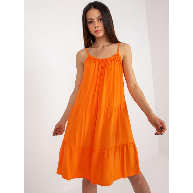Dámske šaty OCH BELLA oranžové