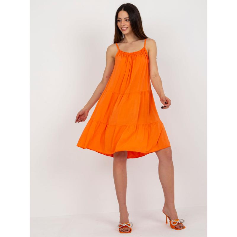 Dámské šaty OCH BELLA oranžové