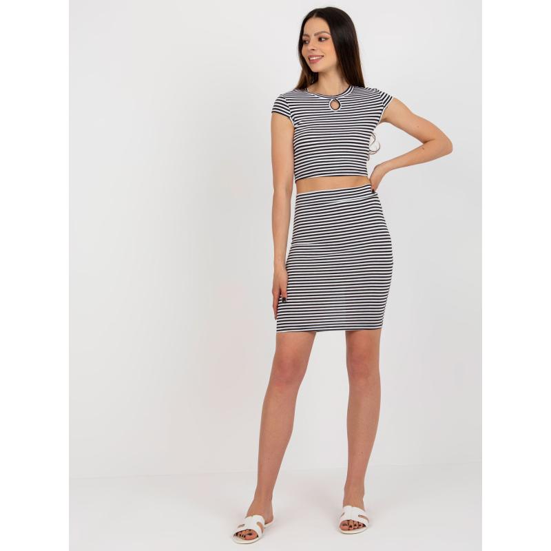 Dámske tričko OCH BELLA čiernobiele