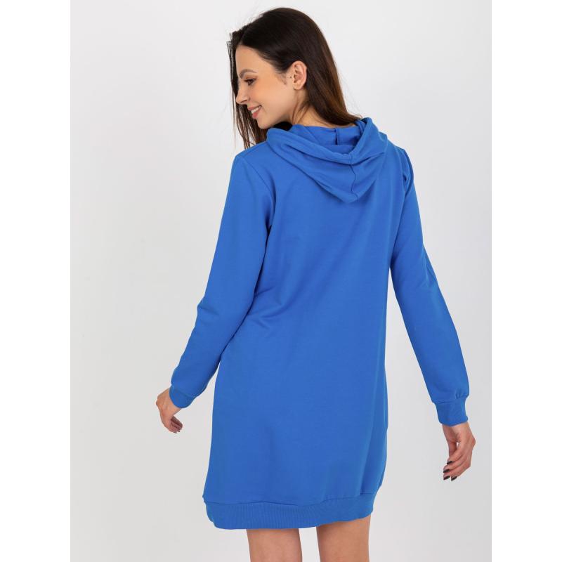 Női kapucnis ruha RACHAEL sötétkék