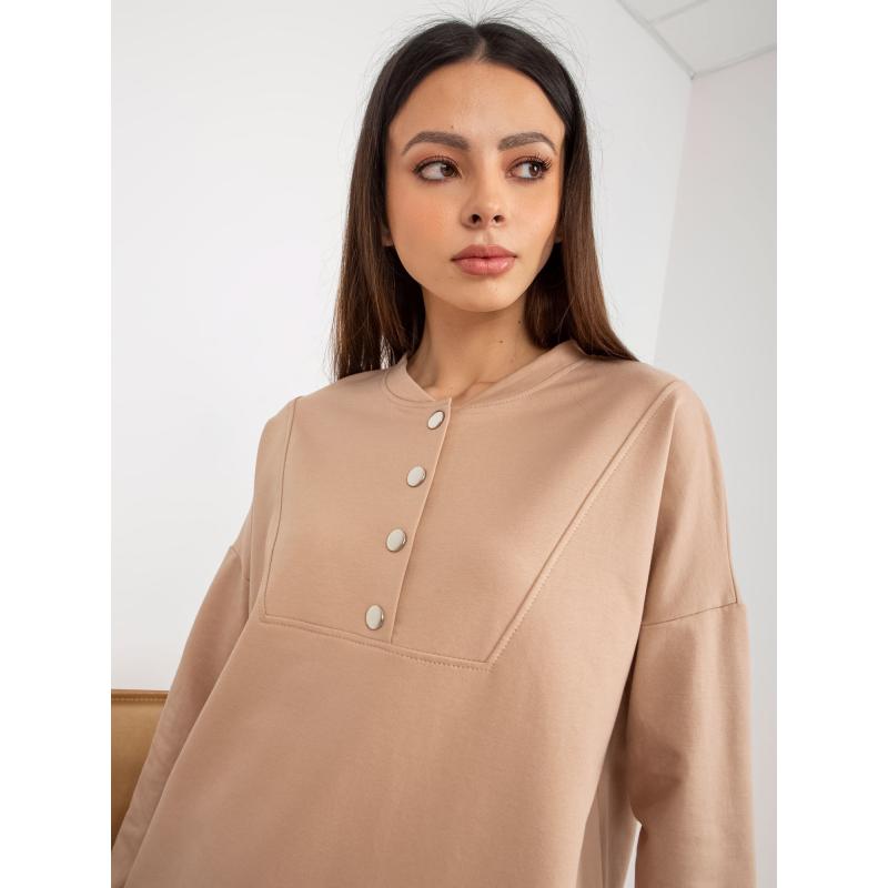 Dámská souprava s mikinou SINCA hnědá