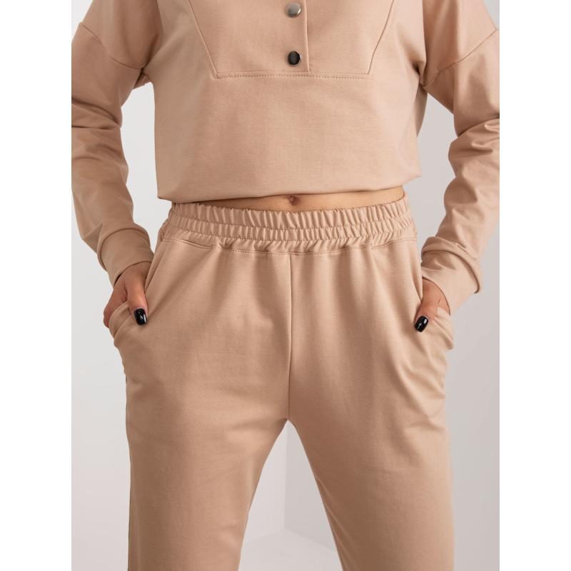 Dámská souprava s mikinou SINCA hnědá