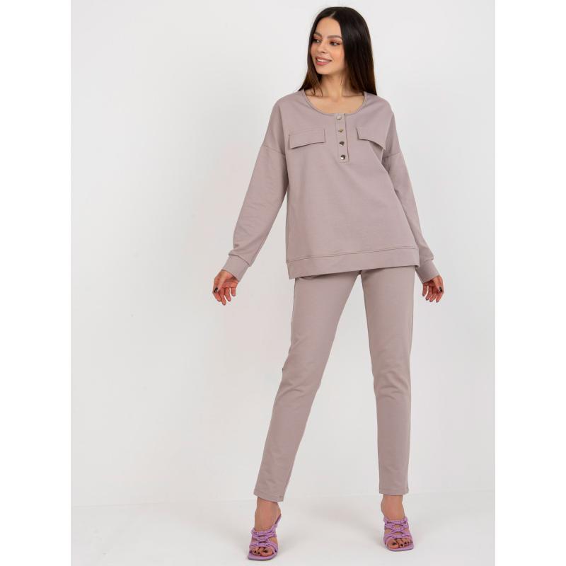 Dámský komplet VYNA tmavě béžový