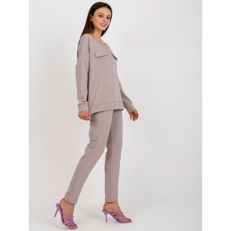 Dámský komplet VYNA tmavě béžový