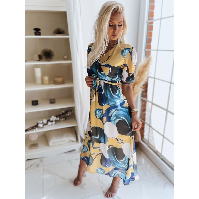 Dámské šaty VALLERIO žluté