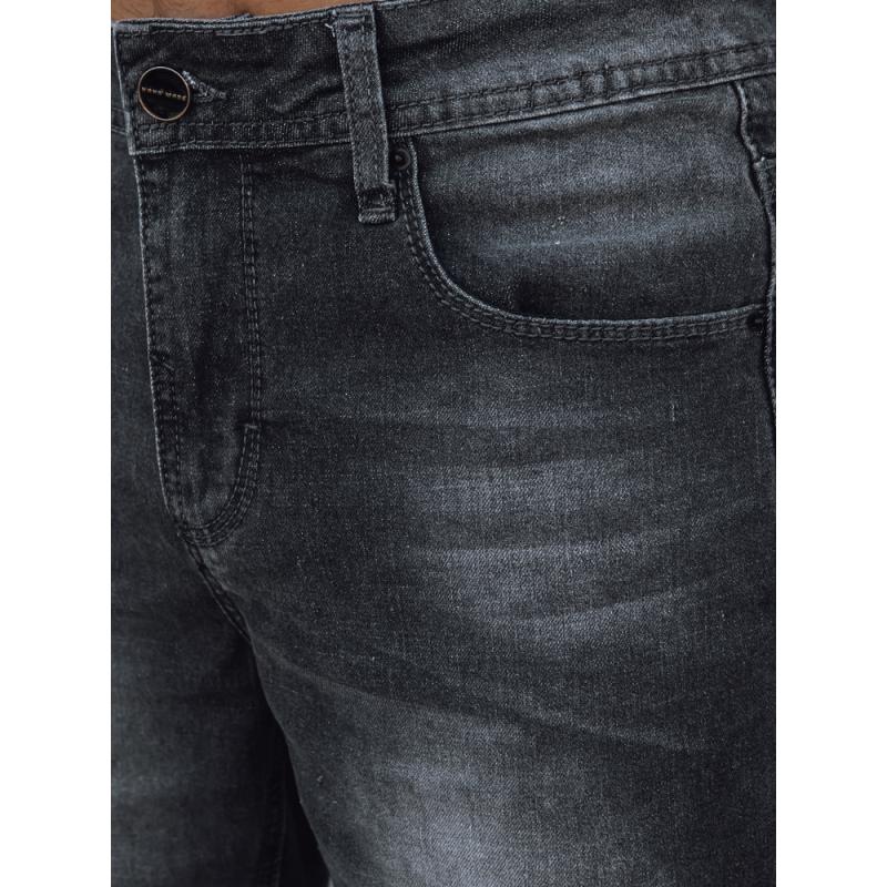 Férfi farmer rövidnadrág SHERA sötétszürke