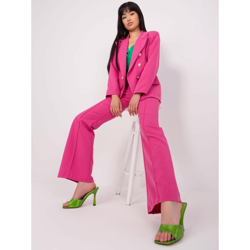 Női szett nadrággal KIMBA sötét rózsaszín