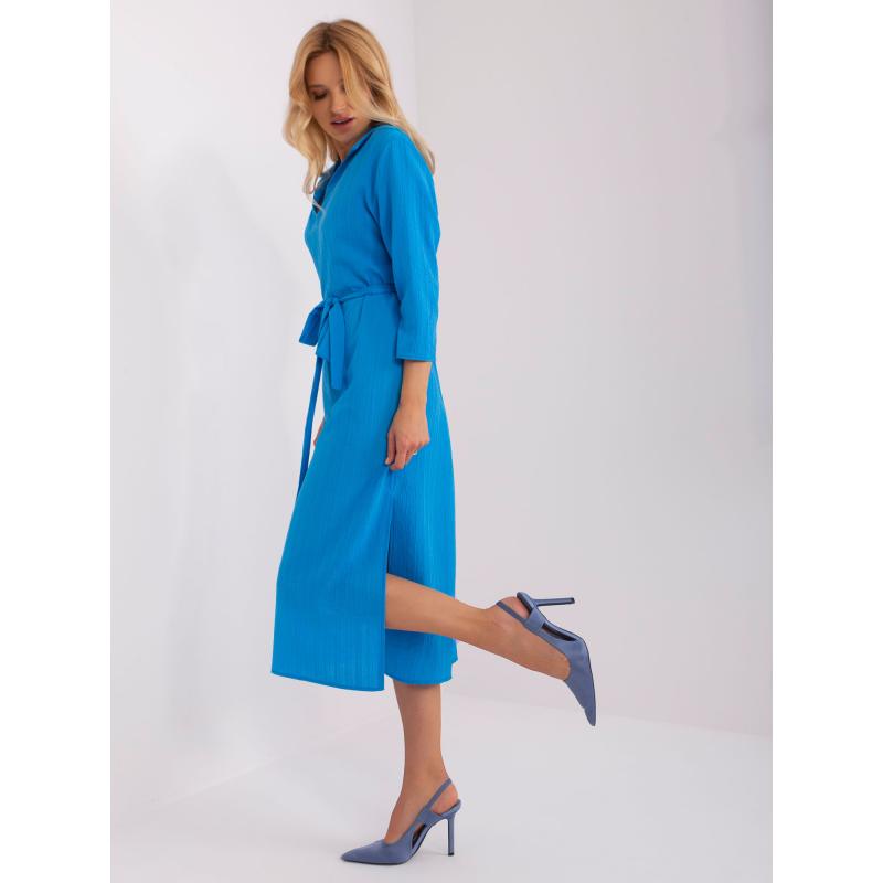 Dámské šaty midi ELIZA modré  