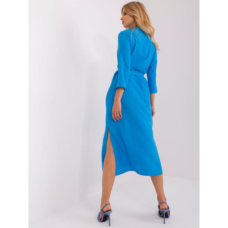 Dámské šaty midi ELIZA modré  