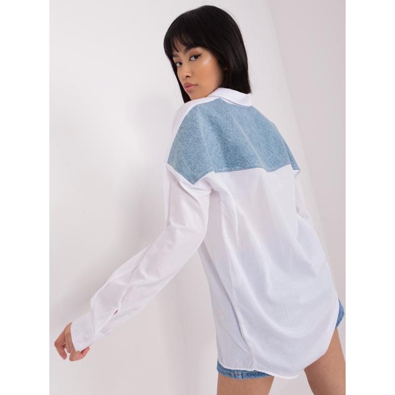 Dámská košile oversize ROSELYN bílá 