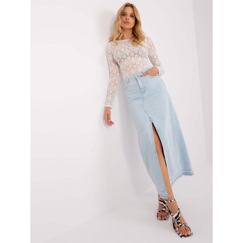 Dámske body s čipkou KAYLIN ecru