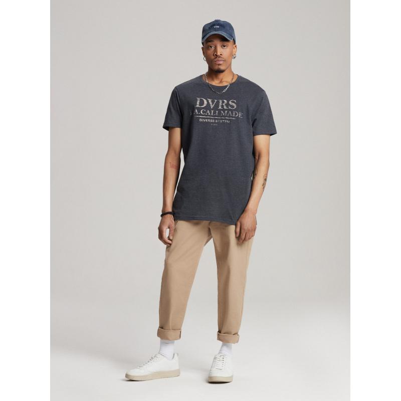 Pánské tričko s potiskem CALI SOL 02 S1817 modré 