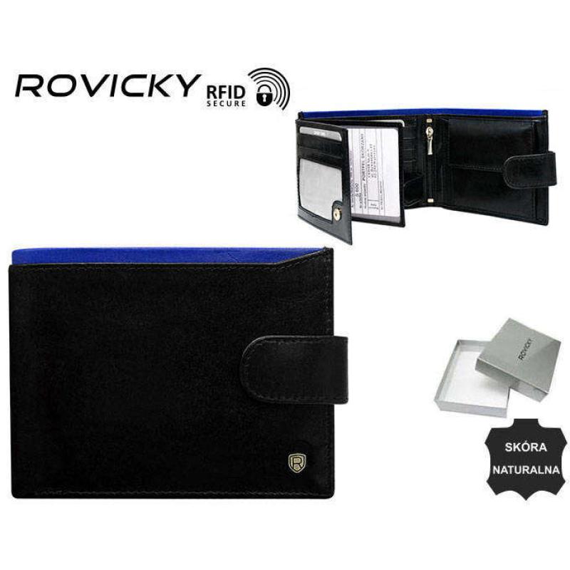 RFID bőr pénztárca ROVICKY N992-RVT