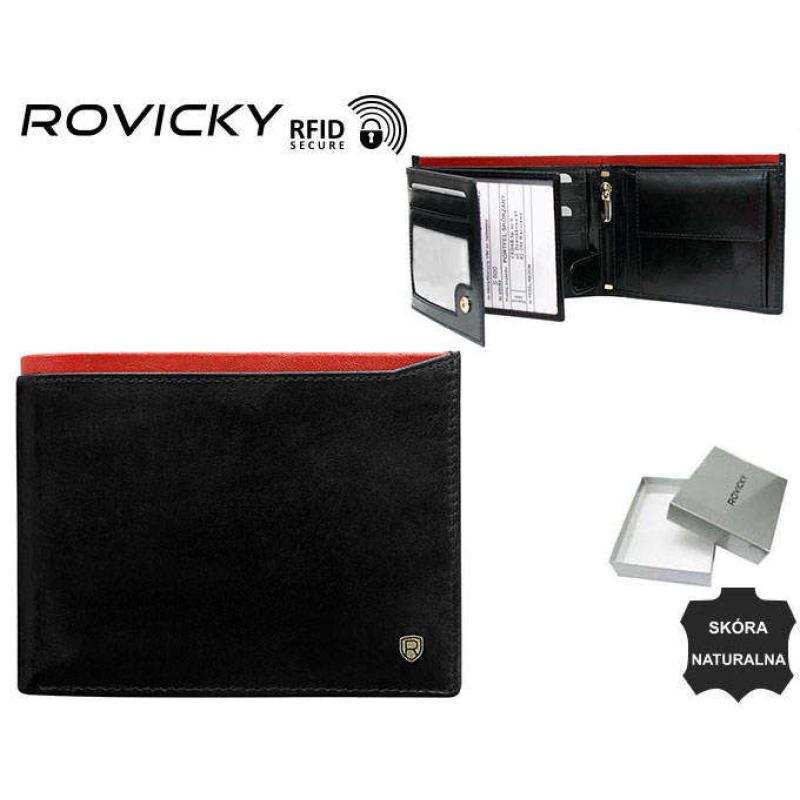 Kožená RFID peňaženka ROVICKY N992-RVT